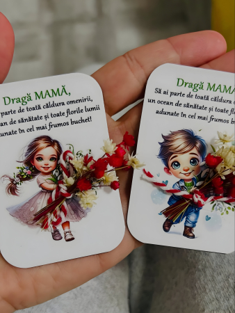 BOTEZ - Martisor buchetel de flori