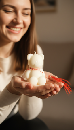 MĂRTIȘOR Lumanare URSULET [4]