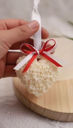 Martisor - Martisor odorizant de ceara parfumata INIMA