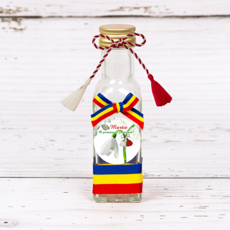 BOTEZ - Martisor Sticla 100 ml TRICOLOR