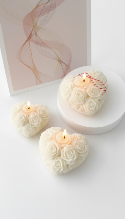 Martisor tip lumanare INIMA [1]