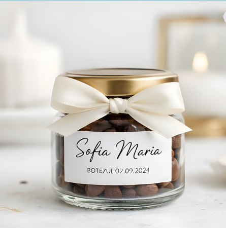 NUNTA - Marturie Borcanel cu boabe de CAFEA