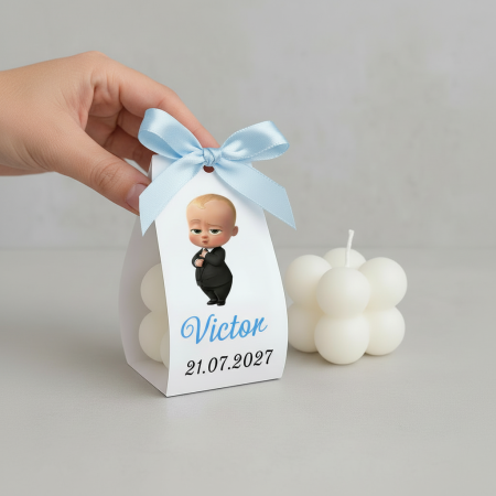 Marturii botez LUMANARE BUBBLE (BABY BOSS) [2]