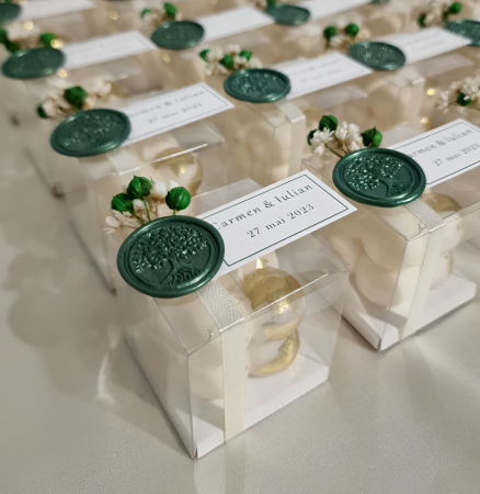 PASTE - LUMANARE BUBBLE (flori uscate & sigiliu) - Copie