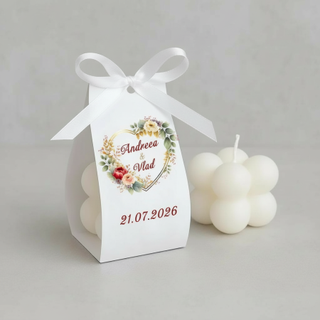 Marturii NUNTA - Marturii nunta  LUMANARE BUBBLE