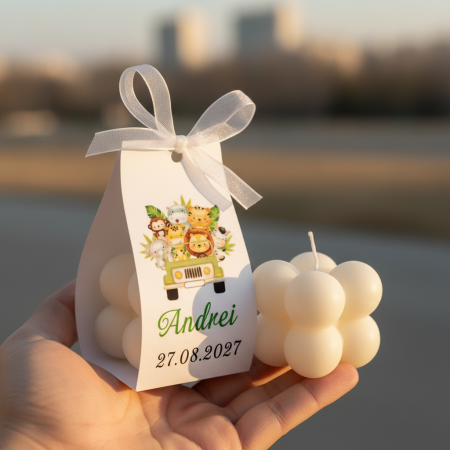 Ambalaj pentru LUMANARE BUBBLE (model safari) [4]