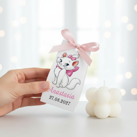 Marturii botez LUMANARE BUBBLE (model pisicuta) [1]