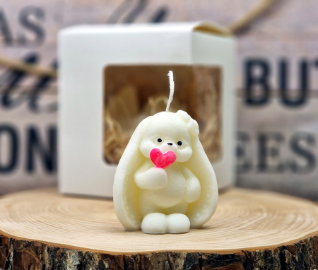 BOTEZ - Marturii botez LUMANARE IEPURAS