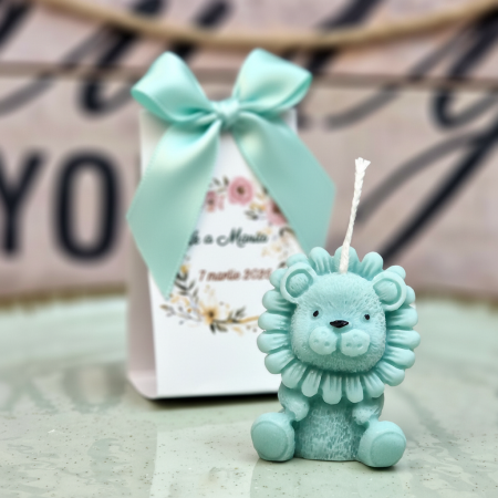 BOTEZ - Marturii botez LUMANARE Leu