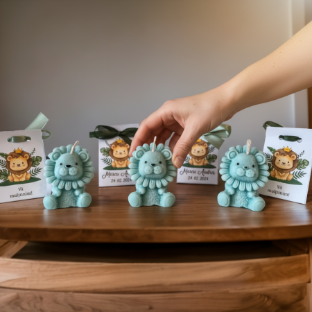 Marturii botez LUMANARE Lion [5]