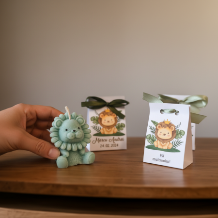 Marturii botez LUMANARE Lion [6]