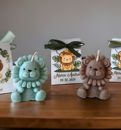 Marturii BOTEZ - Marturii botez LUMANARE Lion