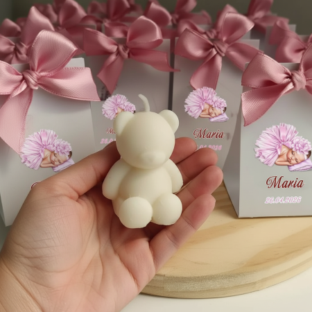 BOTEZ - Marturii botez LUMANARE URSULET