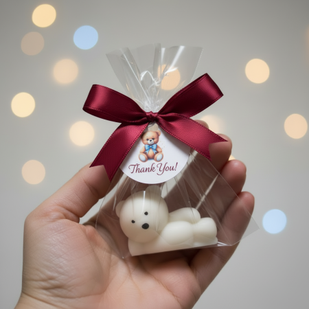 PASTE - LUMANARE ursulet (BURGUNDY)