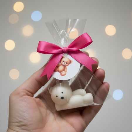 Marturii botez LUMANARE URSULET FUCSIA [1]