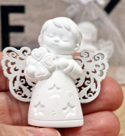 Cadou 8 Martie Ingeras de Ceramica [2]