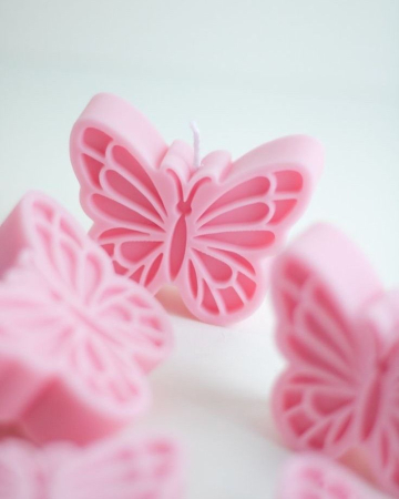 lumanare FLUTURE ROZ [1]