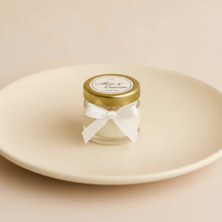 Marturii lumanare parfumata în borcan [5]