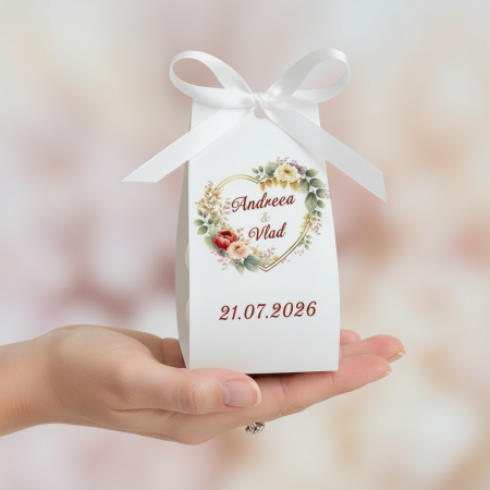 Etichete MARTURII - Ambalaj   LUMANARE BUBBLE