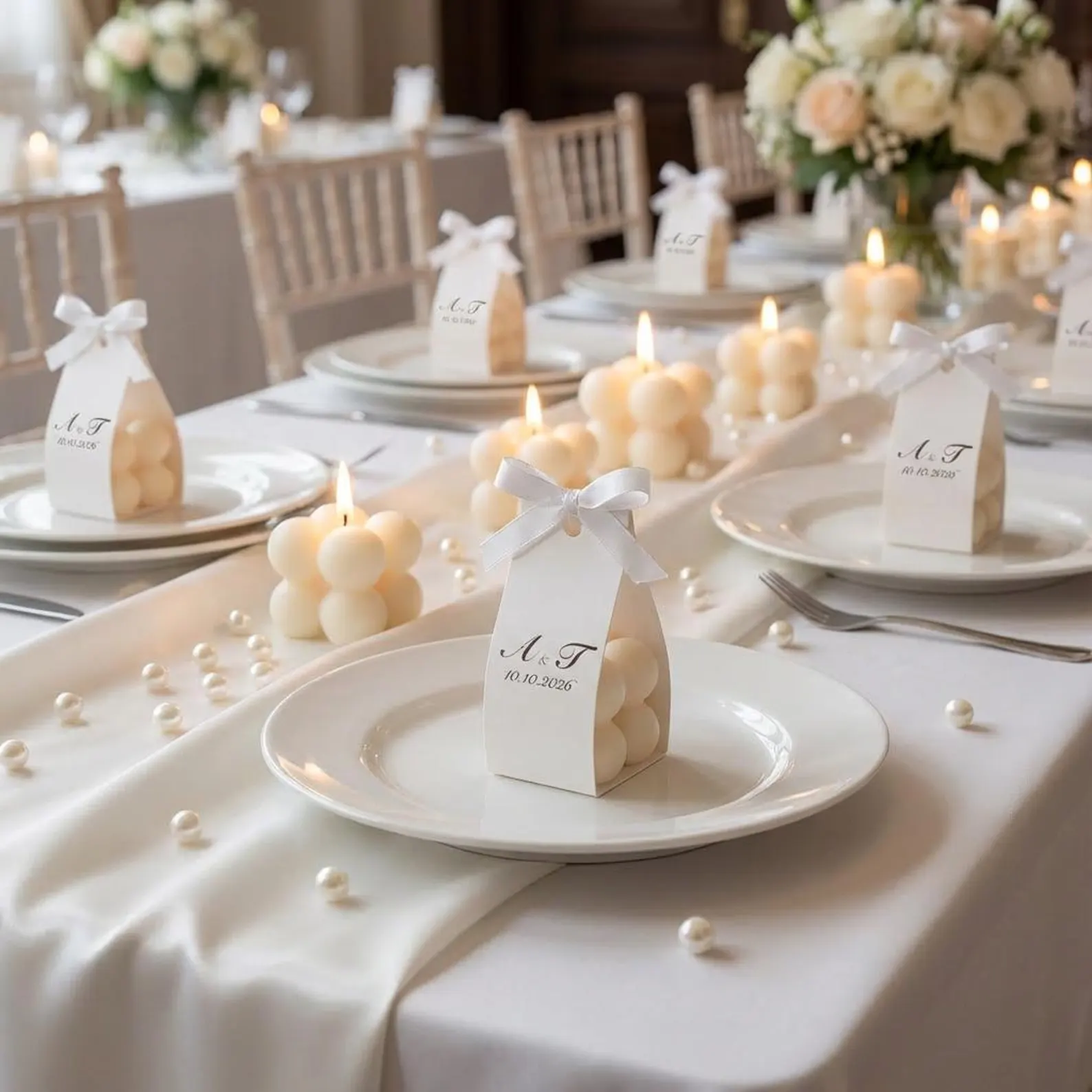 Marturii nunta LUMANARE BUBBLE - [6]