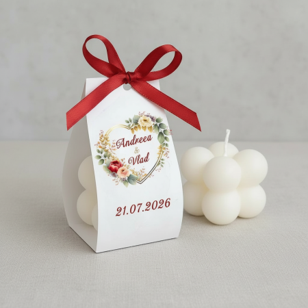 Marturii NUNTA - Marturii nunta  LUMANARE BUBBLE - Copie