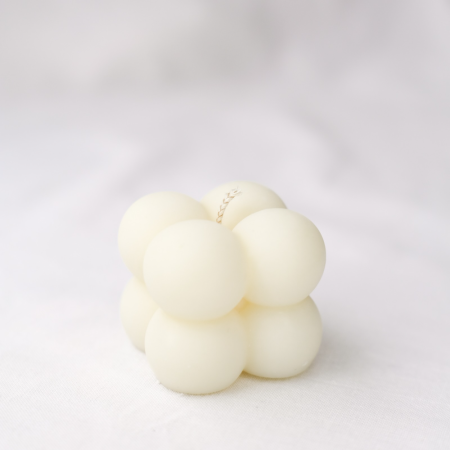 Marturii nunta LUMANARE BUBBLE (flori uscate & sigiliu) [3]