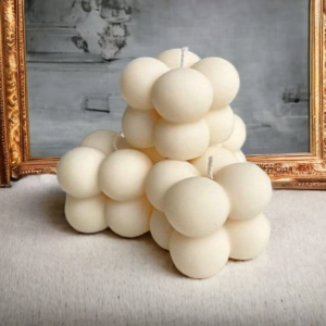 Marturii nunta LUMANARE BUBBLE (flori uscate & sigiliu) [2]