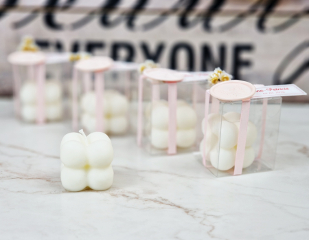 LUMANARE BUBBLE (flori uscate & sigiliu) [12]