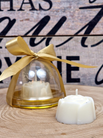 NUNTA - Marturii LUMANARE FLOARE in CUPOLĂ