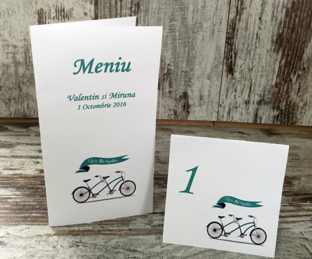 Meniuri pentru NUNTA - meniu  BIKE WEDDING