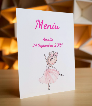 MENIU BOTEZ BALERINA