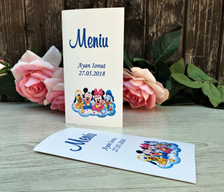 Meniu Botez Disney