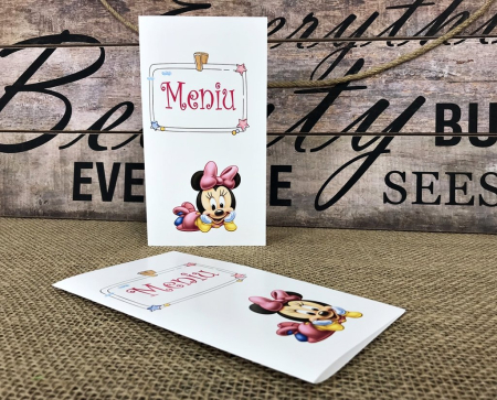Meniu Botez - Minnie Mouse Baby