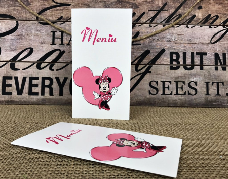 Meniuri & nr de BOTEZ - Meniu botez - Minnie Party