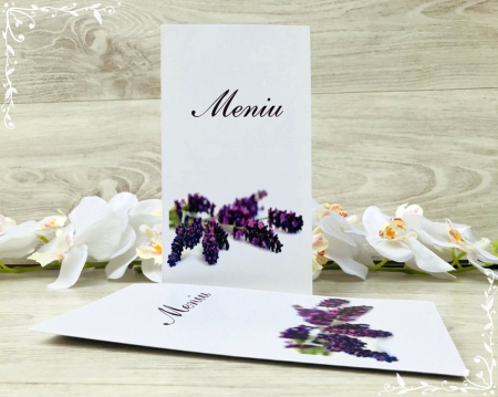 Meniuri pentru NUNTA - MENIU LAVANDA