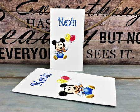 Meniuri & nr de BOTEZ - Meniu MICKEY BABY