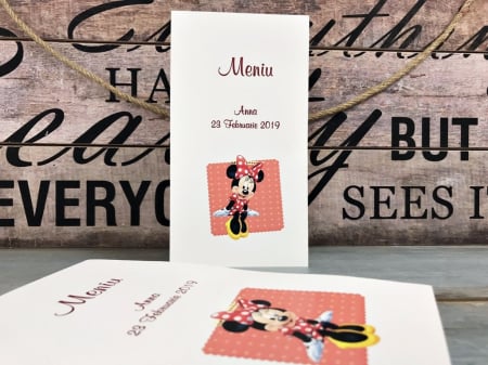 Meniu Minnie Mouse (model rosu) [3]