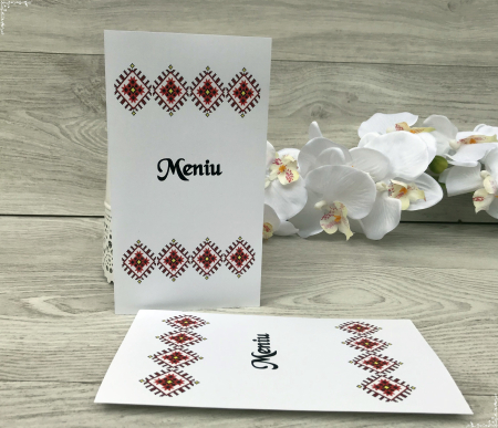 Meniuri pentru NUNTA - Meniu model TRADITIONAL