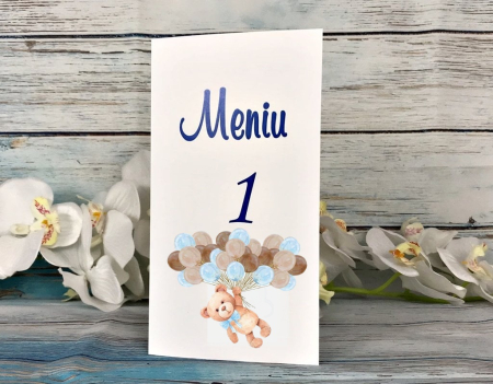 Meniuri & nr de BOTEZ - meniu TEDDY BEAR