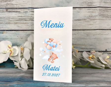 BOTEZ - meniu TEDDY Boy