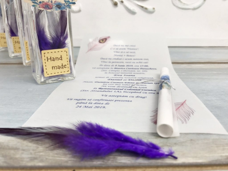 Mesaj in sticla Chic Purple [1]
