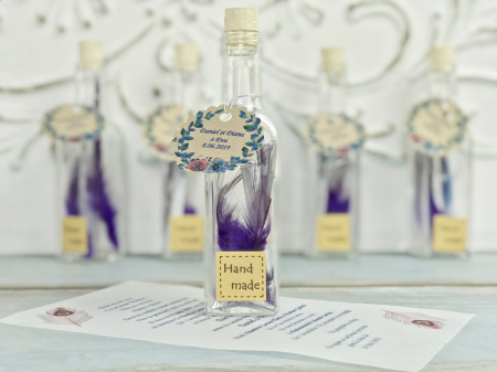 Mesaj in sticla Chic Purple [5]