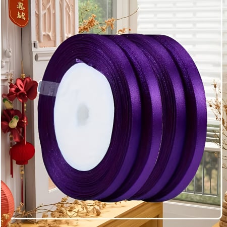 Marturii NUNTA - Pamblica satin 0.6 cm MOV