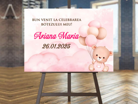 Panou BUN VENIT Teddy