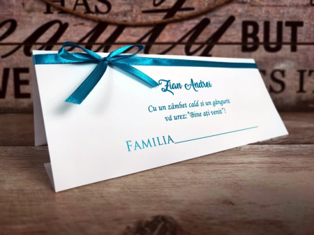 BOTEZ - Plic bani Fundita Turquoise