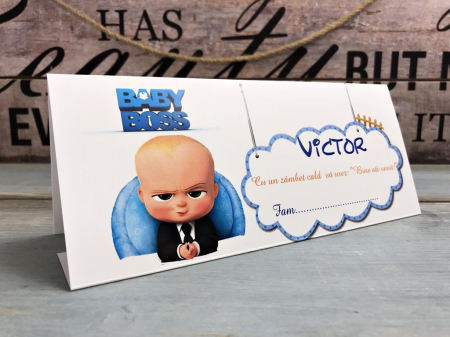 BOTEZ - Plic de bani BABY BOSS