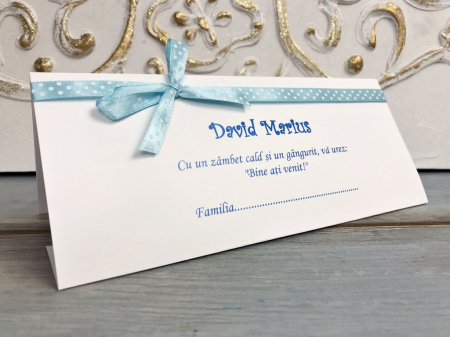Plicuri de bani BOTEZ - Plic de bani fundita BLUE