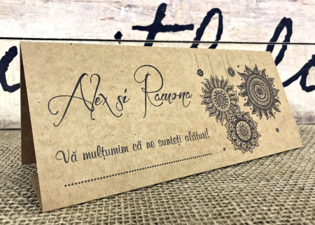 Plicuri de bani NUNTA - plic de bani - Mandala (model craft)