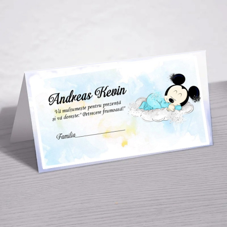 Plicuri de bani BOTEZ - Plic de bani Mickey Sleeping