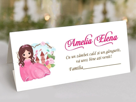 Plicuri de bani BOTEZ - Plic de bani Micuta Printesa